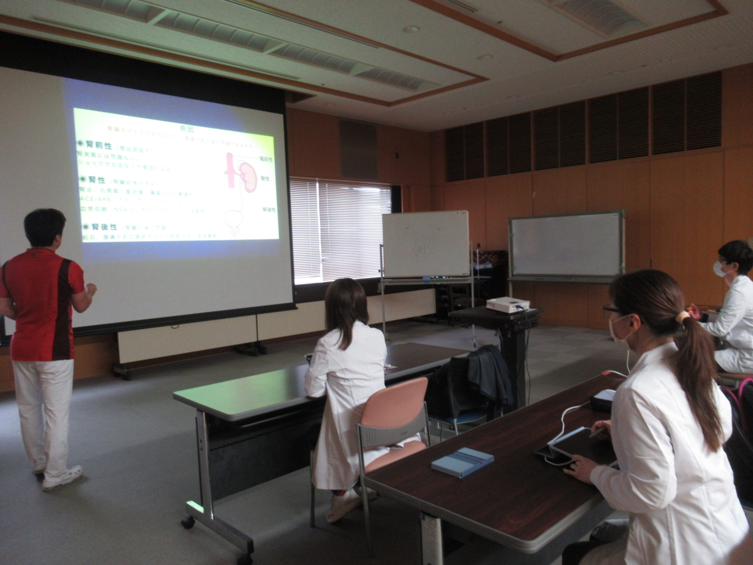 指導者による講義風景